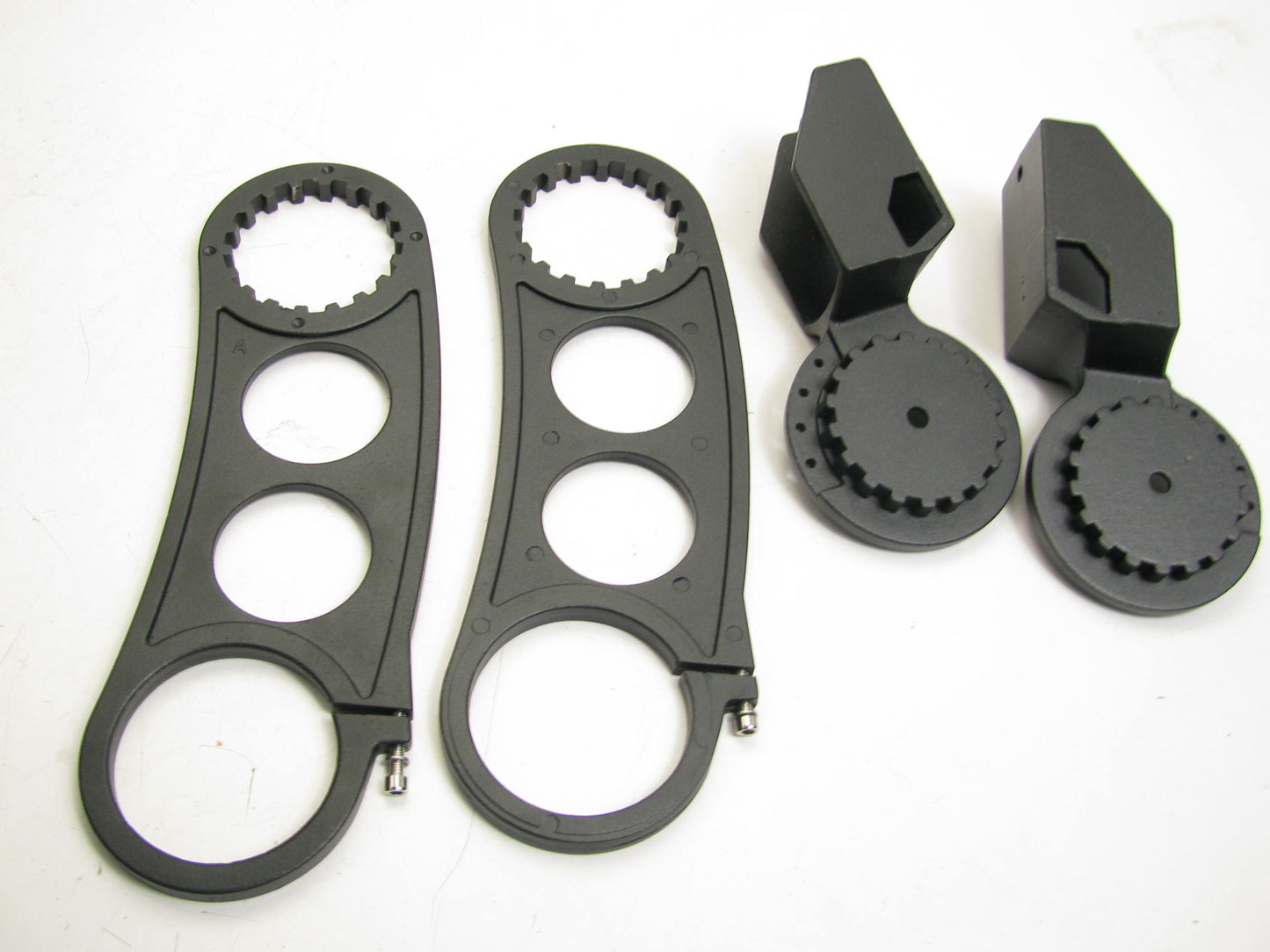 (2) Bully BBS-1101S Black Aluminum SUV Truck Bed Side Steps  (PAIR AS SHOWN)