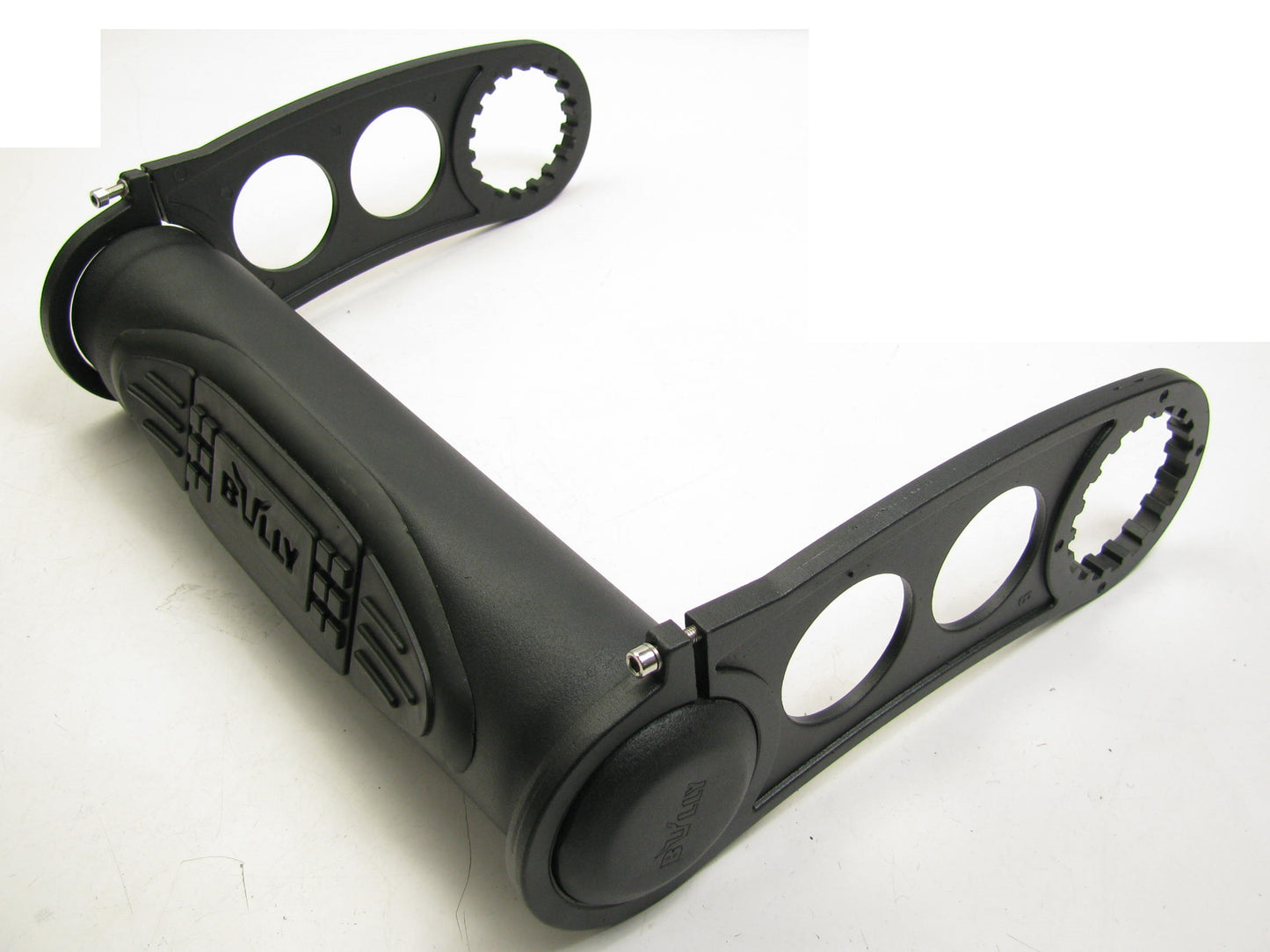(2) Bully BBS-1101S Black Aluminum SUV Truck Bed Side Steps  (PAIR AS SHOWN)