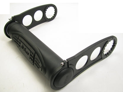 (2) Bully BBS-1101S Black Aluminum SUV Truck Bed Side Steps  (PAIR AS SHOWN)