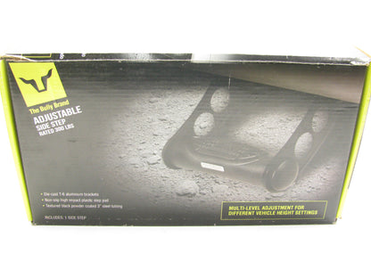 (2) Bully BBS-1101S Black Aluminum SUV Truck Bed Side Steps  (PAIR AS SHOWN)