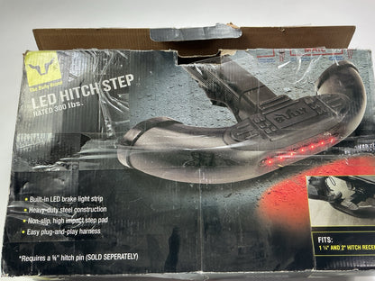 OPEN BOX Bully BBS1104L Black Bull Universal LED Brake Light Hitch (1.25'' Or 2'')