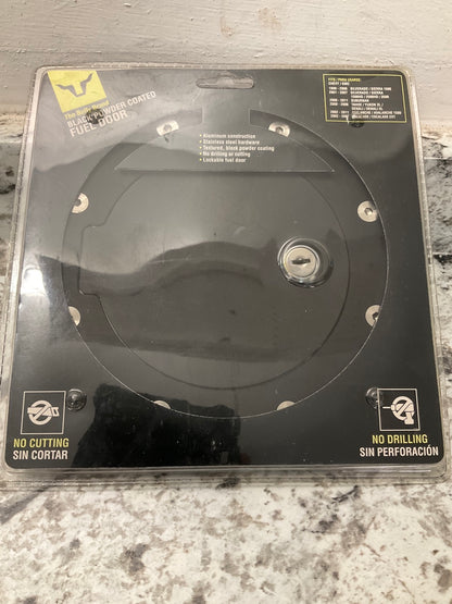 Bully BBS-1212CK Black Locking Fuel Filler Door Cover With Lock