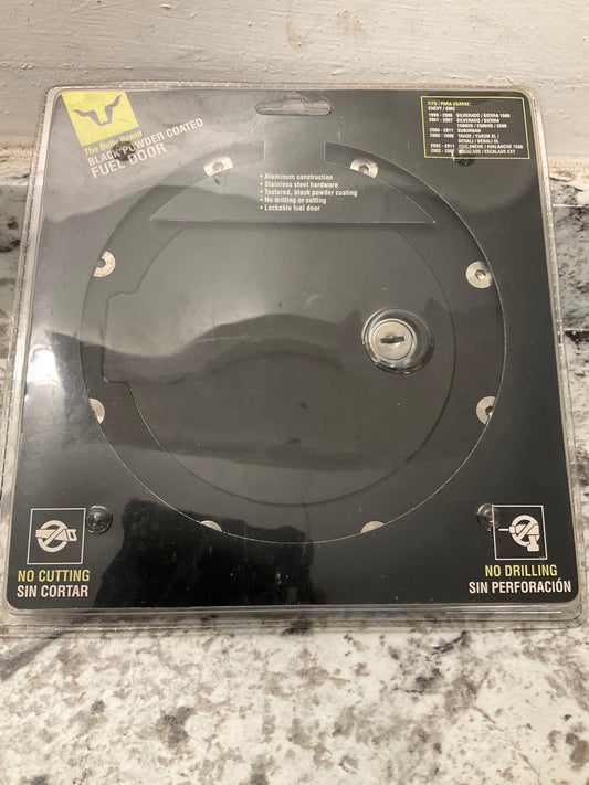 Bully BBS-1212CK Black Locking Fuel Filler Door Cover With Lock
