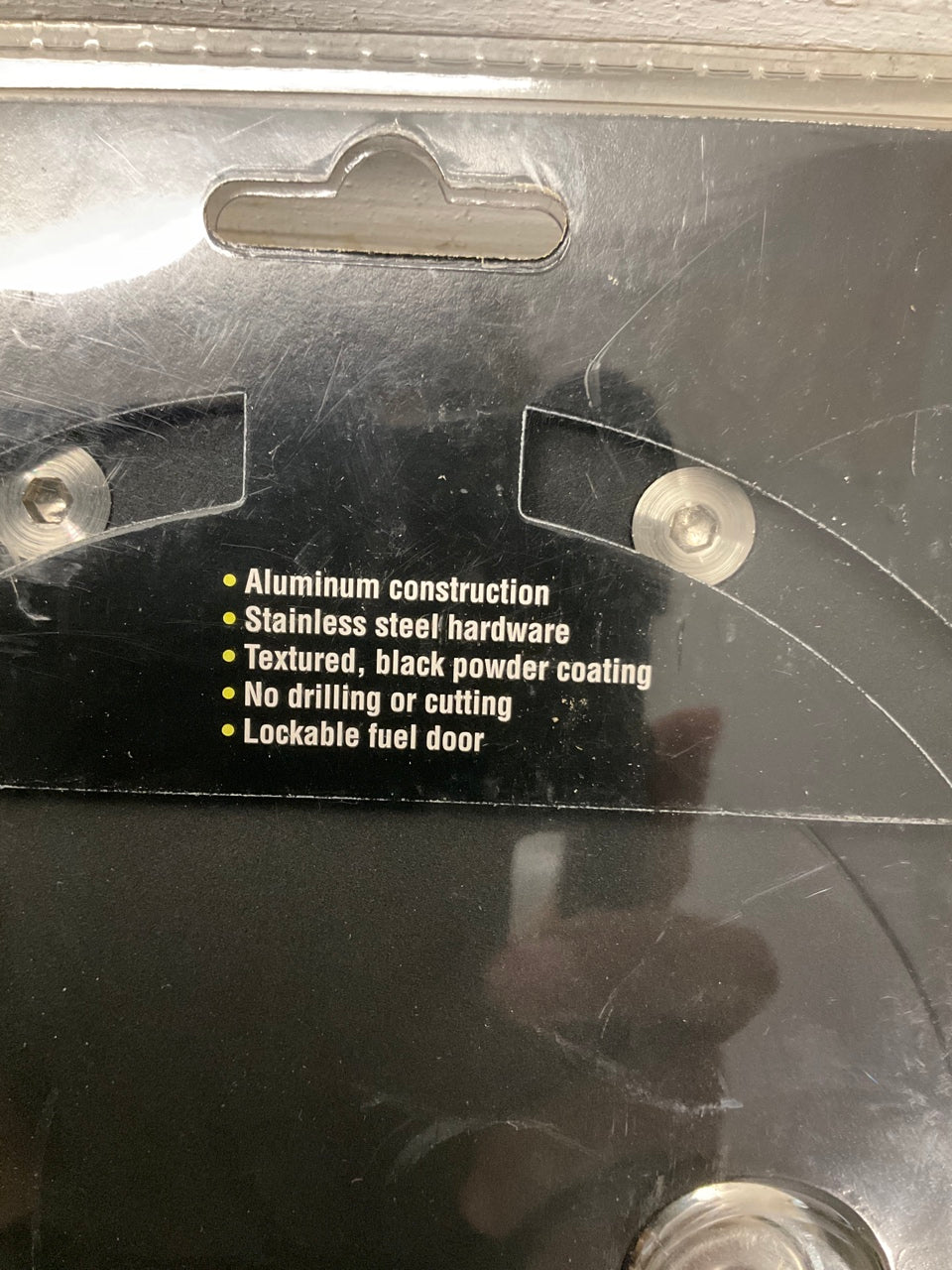 Bully BBS-1212CK Black Locking Fuel Filler Door Cover With Lock
