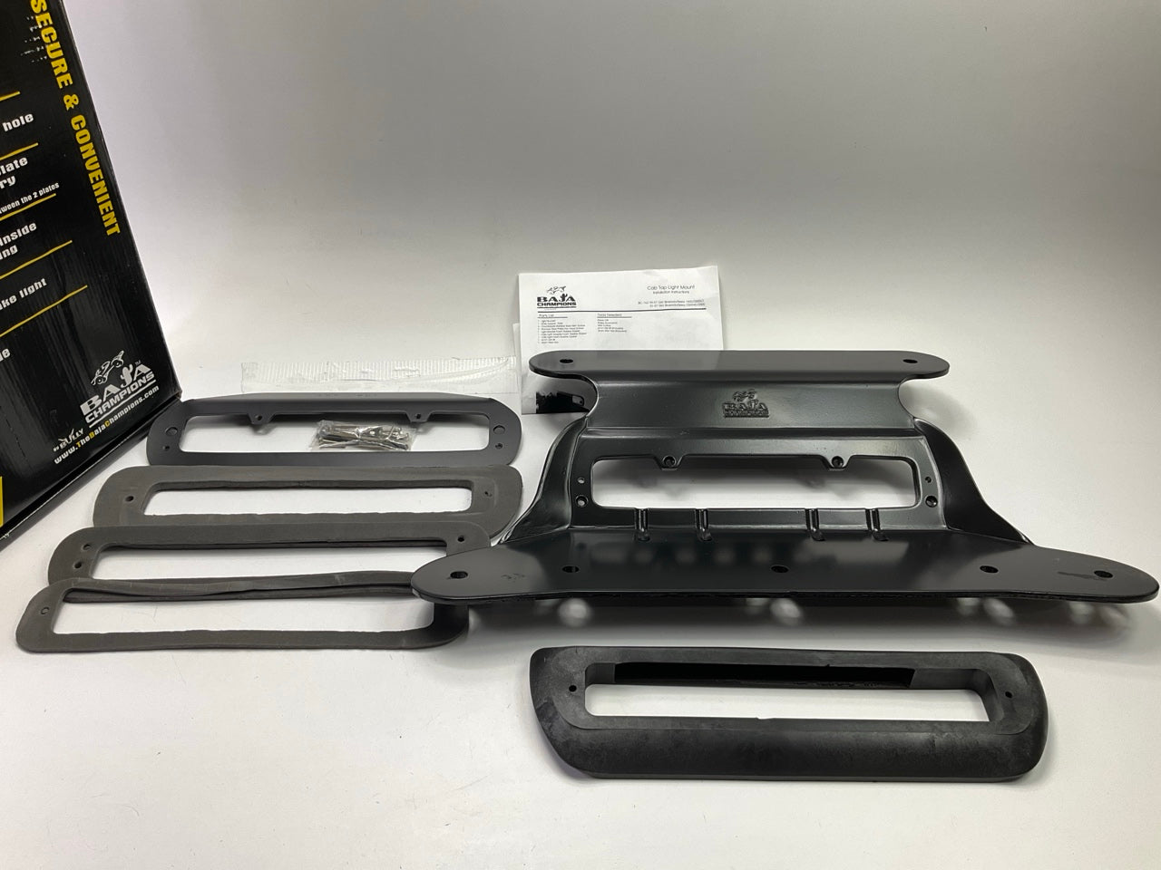 Bully BC-762 Truck Cab Top Light Mount Bracket Kit - 1999-2007 Silverado, Sierra