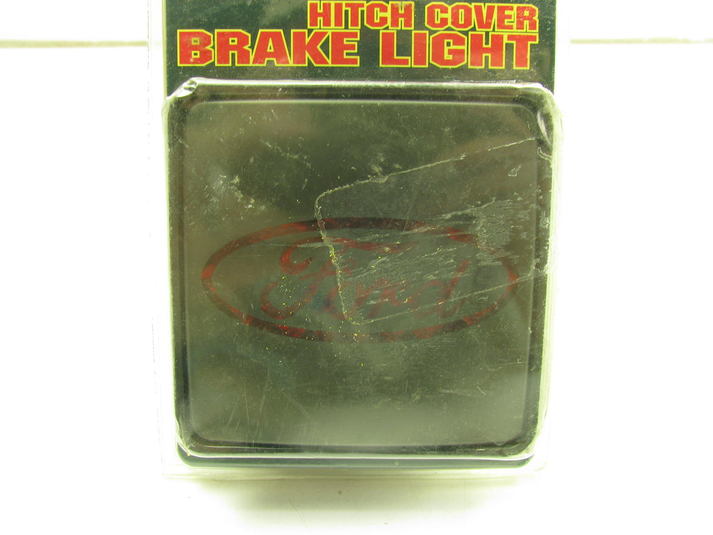 Bully CR-007F Square Hitch Cover W Brake Light W Ford Logo For 2'' Receivers