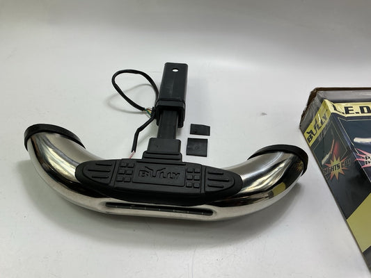 NEW - OPEN BOX - Bully Chrome Heavy-Duty Truck SUV LED Brake Light Hitch Step