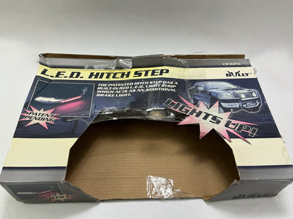 NEW - OPEN BOX - Bully Chrome Heavy-Duty Truck SUV LED Brake Light Hitch Step