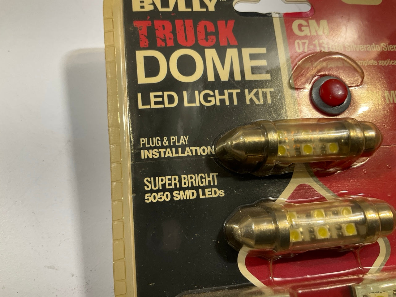 Bully ILT-102W Clear White LED Dome Light Bulb Kit For 2007-13 Siverado & Sierra
