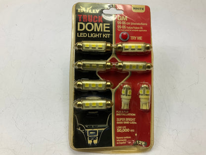 Bully ILT-103 Clear White LED Dome Light Bulb Kit For 1996-2003 GM Truck & SUV