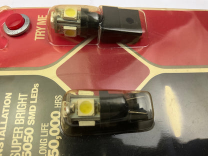 Bully ILT-194W-5 LED Truck License Plate Lamp Light Bulbs - PAIR