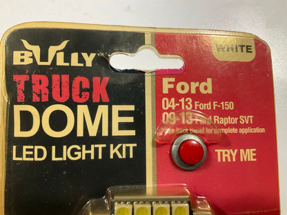 Bully ILT-202W Clear White LED Dome Light Bulb Kit For 2004-2013 Ford F-150