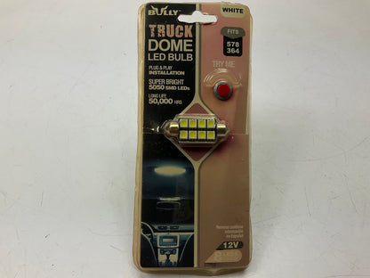 Bully ILT-578W-8 12V White LED Interior Dome Light Lamp Bulb