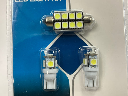 Bully ILT202WWK Super Bright LED Truck Dome Light Interior Light Bulb Kit