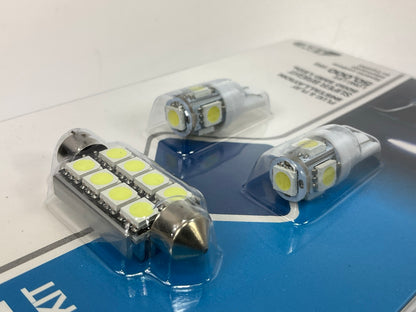 Bully ILT202WWK Super Bright LED Truck Dome Light Interior Light Bulb Kit