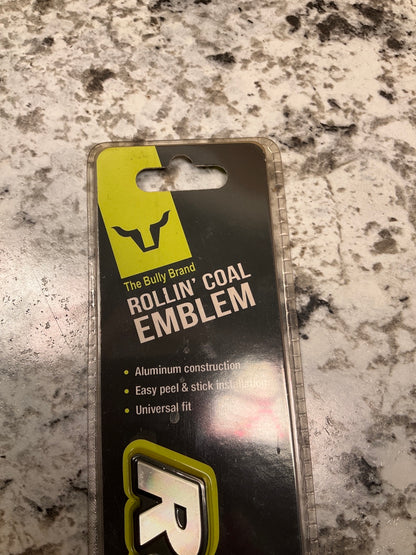 Bully IP3092 ''Rollin' Coal'' 3D Peel & Stick Truck Emblem  ROLLING COAL