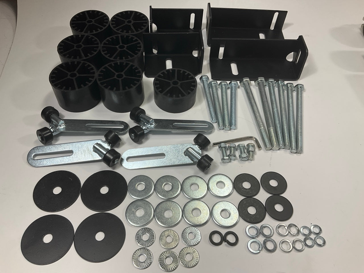 MISSING HARDWARE - Bully 3'' Round Adjustable Nerf Bars Steps 99-13 Silverado