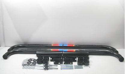 Bully NB-XTRB Black Steel Nerf Bars Running Step Boards 99-13 Silverado Sierra