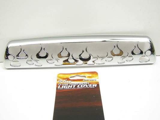 Bully SDC-301Z Chrome Flames 3rd Center Brake Light Cover For 1994-01 Ram Pickup