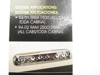 Bully SDC-301Z Chrome Flames 3rd Center Brake Light Cover For 1994-01 Ram Pickup