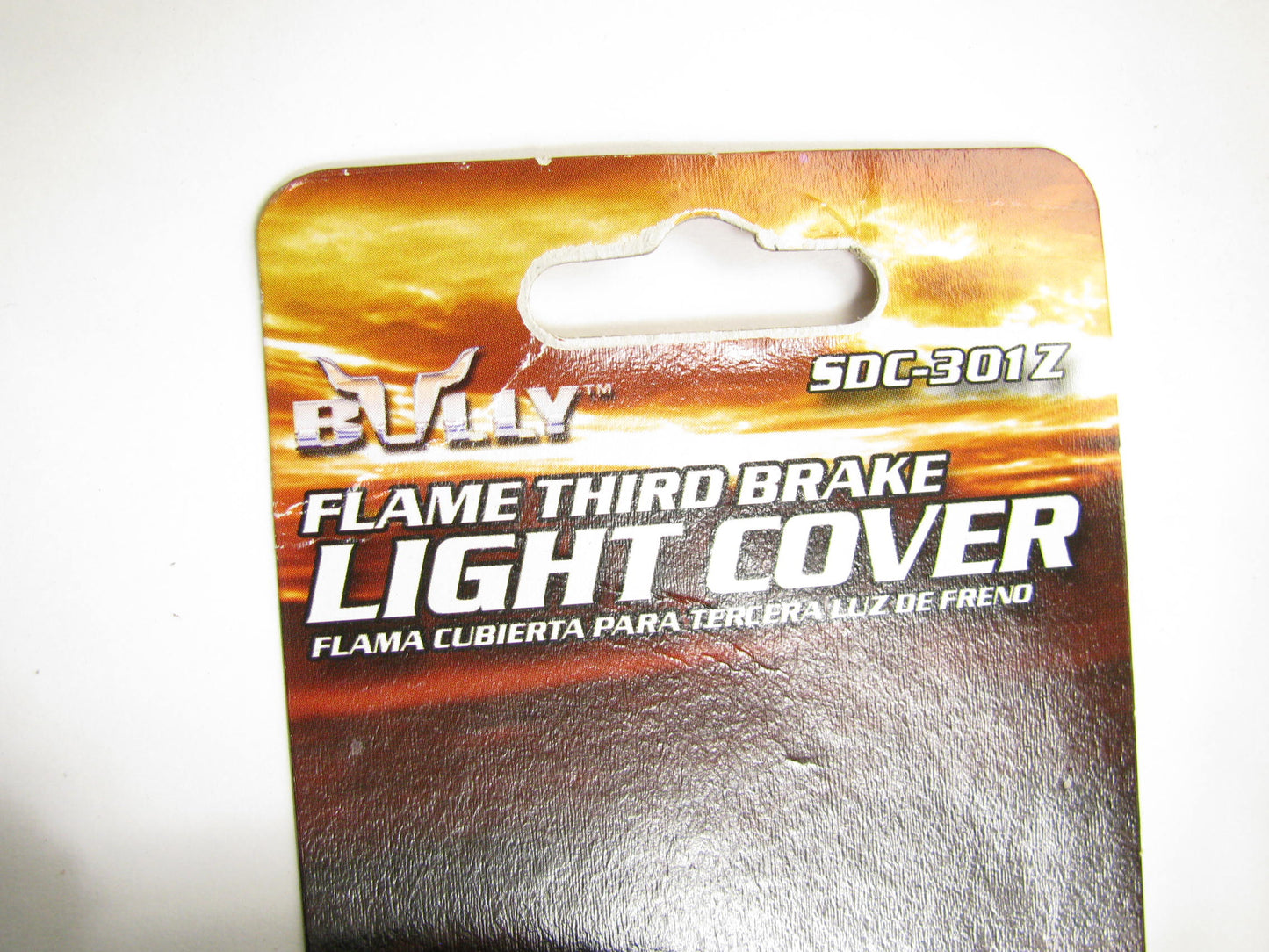 Bully SDC-301Z Chrome Flames 3rd Center Brake Light Cover For 1994-01 Ram Pickup