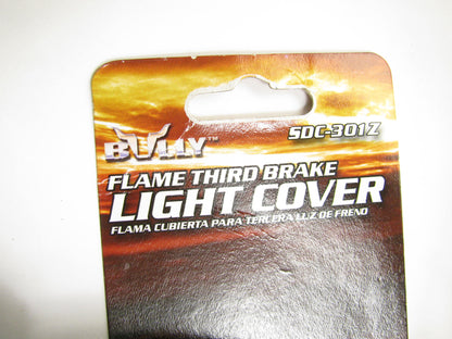 Bully SDC-301Z Chrome Flames 3rd Center Brake Light Cover For 1994-01 Ram Pickup