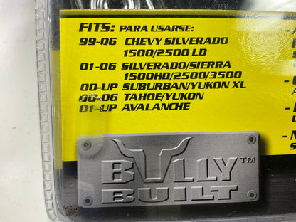 Bully SDG-102P - Polished Gas Cap Fuel Door Cover - Attaches To OEM Fuel Door