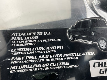 Bully SDG-104 Stainless Steel Fuel Door Cover - Stick-on Install