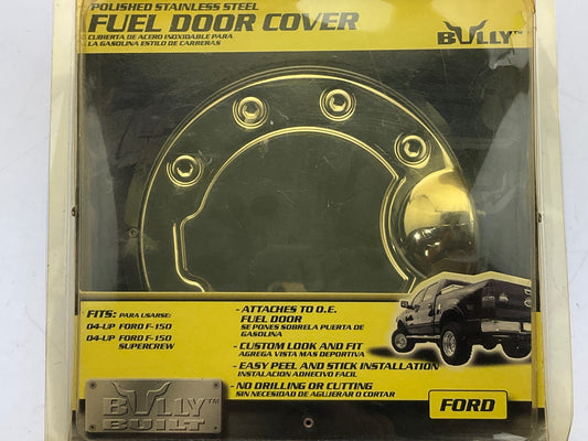 Bully Polished Stainless Steel Fuel Filler Door Cover For 2005-2008 Ford F-150