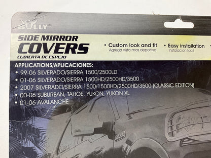 Bully SDM-102C CHROME PLATED Exterior Side Door Mirror Covers