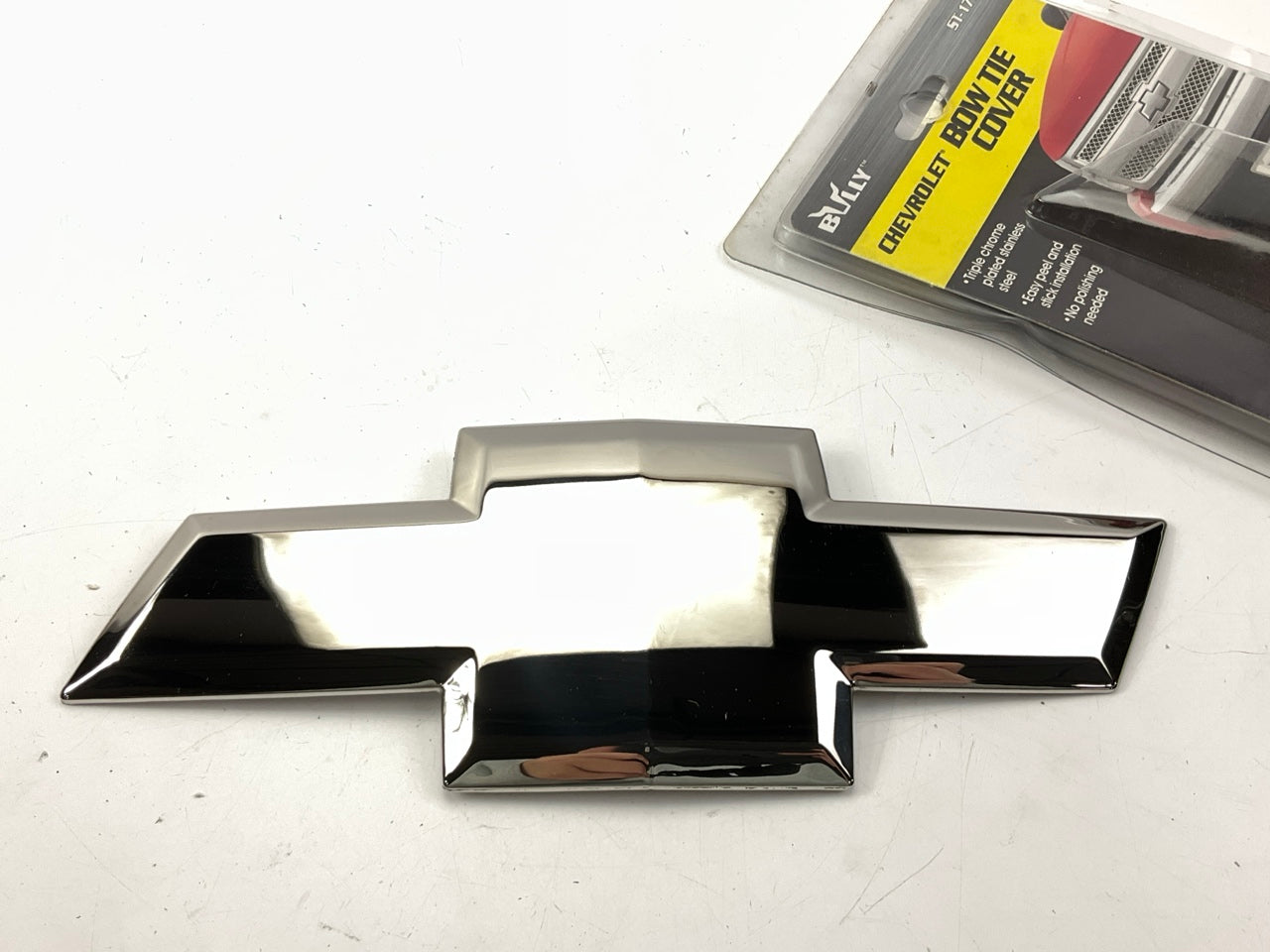 Bully ST175 Triple Chrome Plated Stainless Steel Front Grille Emblem 07-11 Chevy