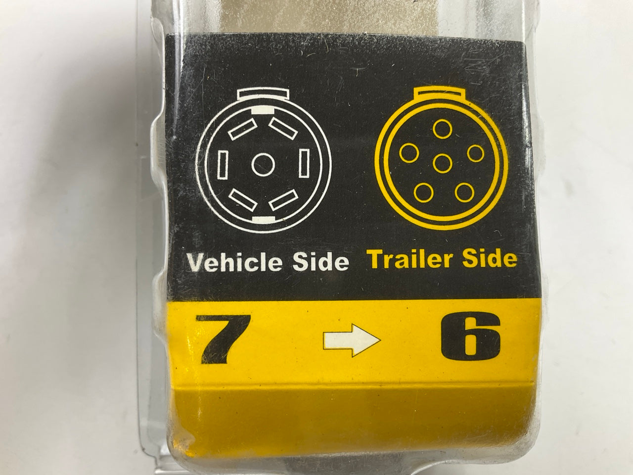 Bully TC-112 Towing Trailer Hitch 7-Blade To 6-pin Adapter