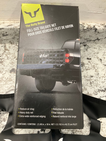 Bully TR-03WK Black Heavy Duty Full-Size Pick Up Truck Tailgate Net 60''x18''