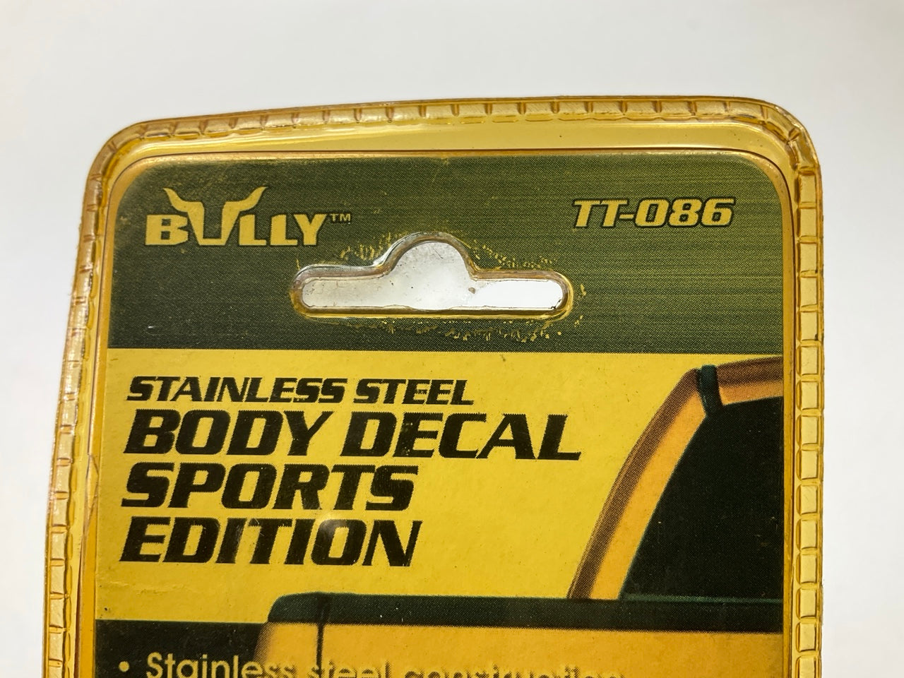 Bully TT-086 Stainless Steel Body Decal - SPORT EDITION