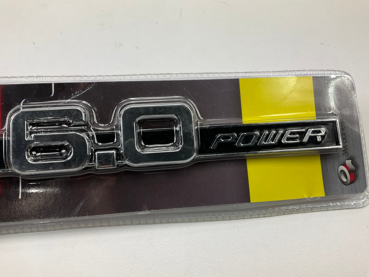 Bully TT-102 UNIVERSAL Stick-On Decal ''6.0 Power'' Emblem