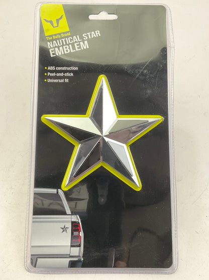 Bully TT-152 Nautical Star Emblem, ABS Chrome