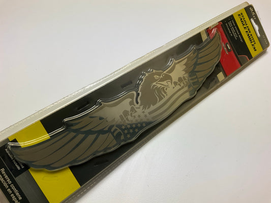 Pilot TT-154 Eagle Stainless Steel Decal Emblem Sticker - Laser Etched USA Flag