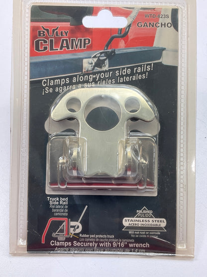 Bully WTD-823S Stainless Steel Clamp-on Truck Bed Tie Down Anchor Points
