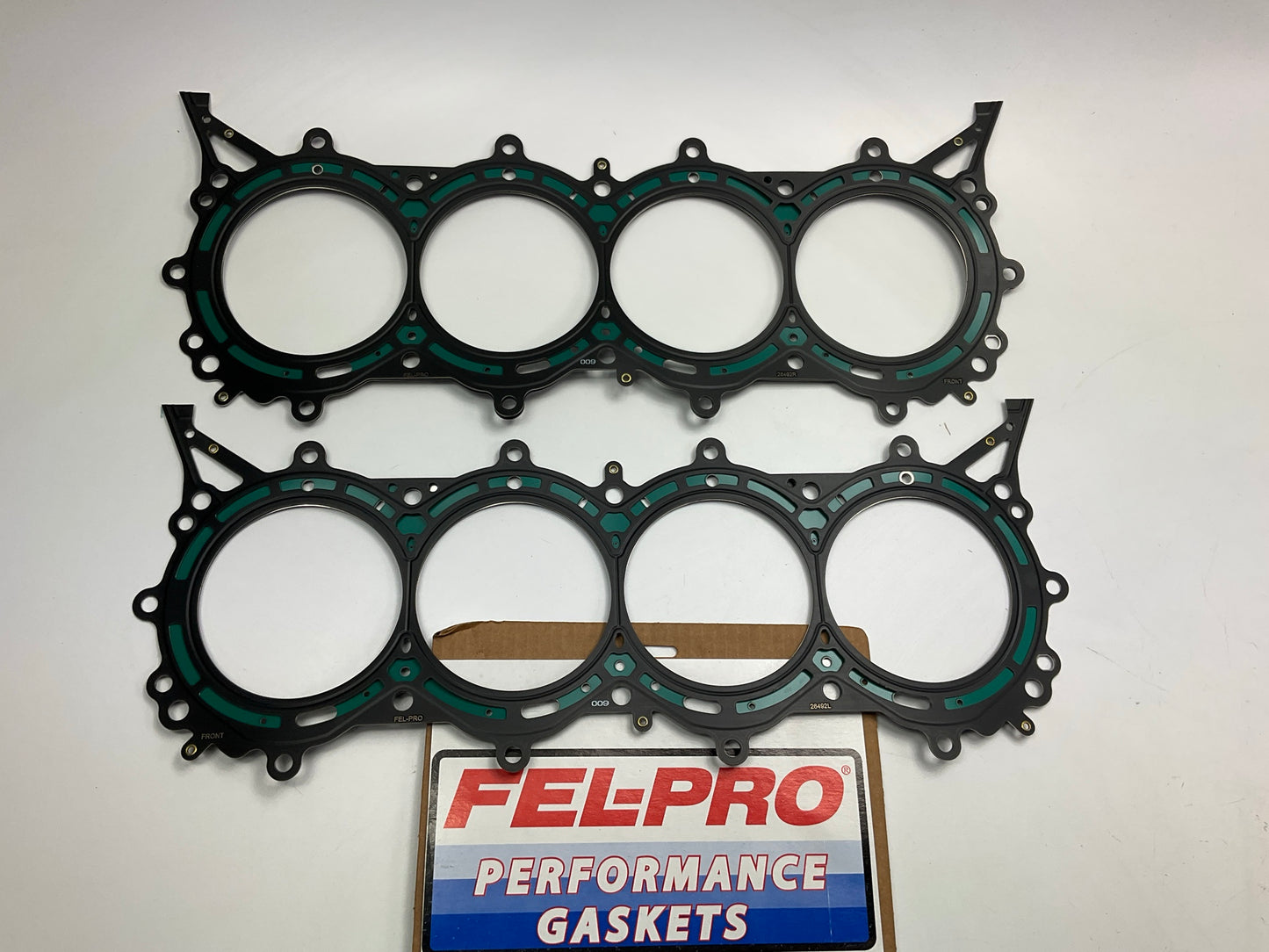 Fel-pro 26492 MLS Cylinder Head Gasket Pair For Dodge Nascar V8 4.215'' BORE