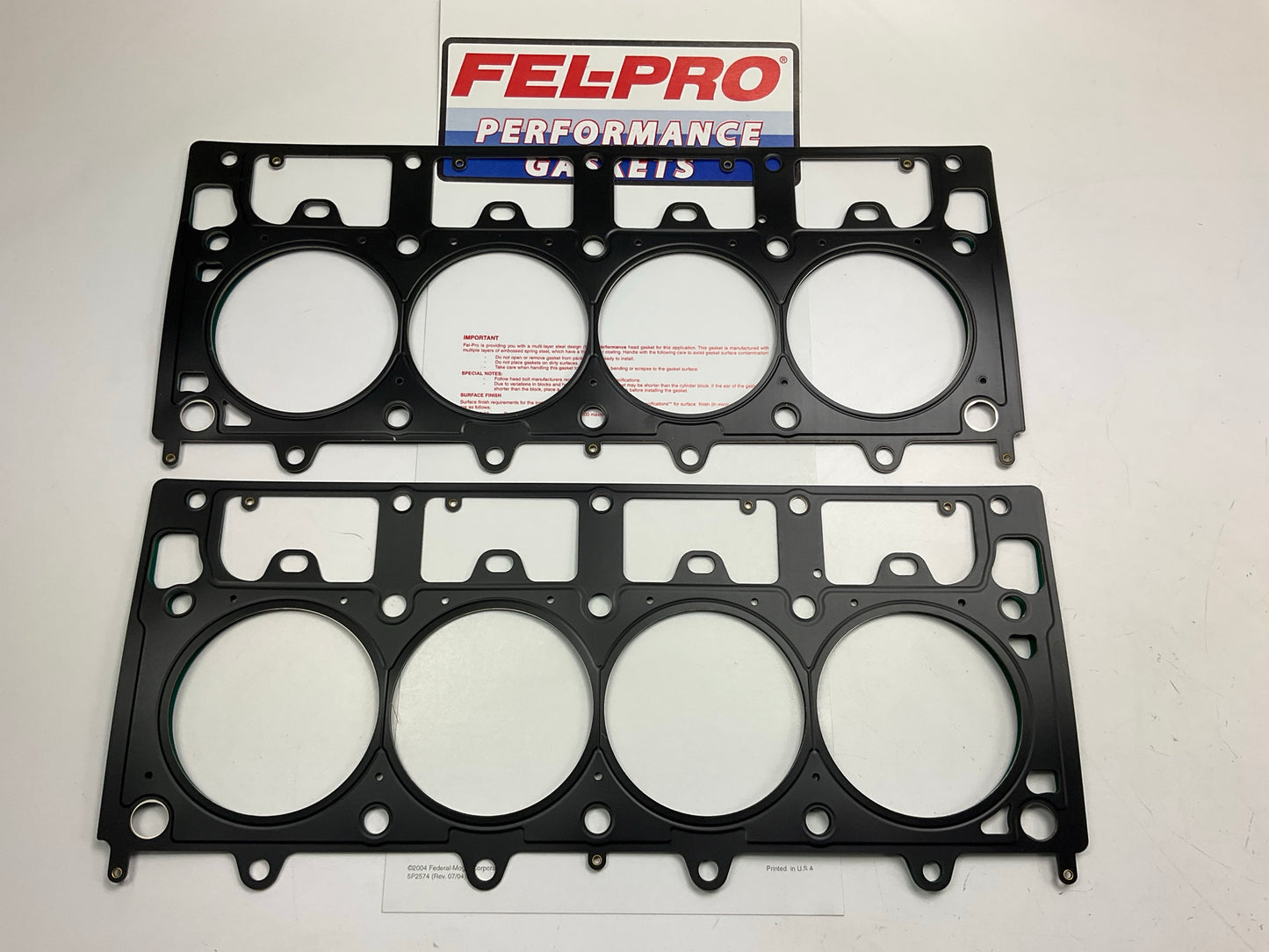 Fel-pro 26495 MLS Head Gasket Set - Chevy LS5 4.165'' Bore, .041'' Thick, 9.1cc