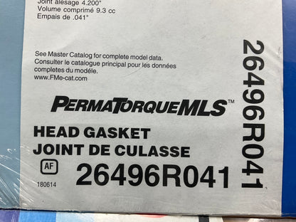 Fel-pro Performance MLS Right & Left Head Gasket Chevy LS 4.2'' Bore 0.041'' Thick