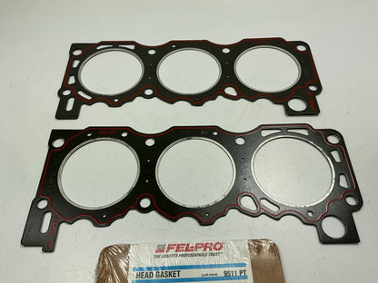Fel-pro Left & Right Side Cylinder Head Gasket 86-90 Bronco II 86-92 Ranger 2.9L
