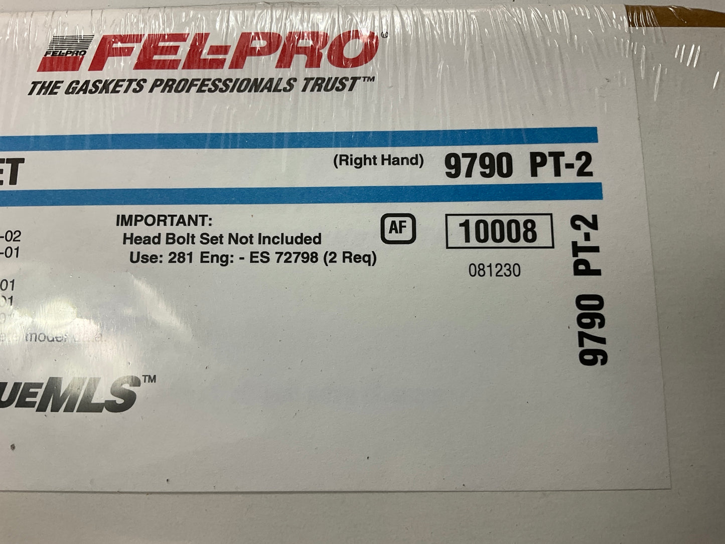Fel-pro MLS Cylinder Head Gasket Set Left & Right - 1991-2012 Ford 4.6L 5.4L V8