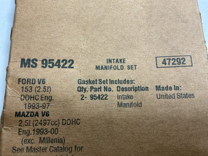 1993-2002 Mazda 626 2.5L V6 Engine Intake & Exhaust Manifold Gasket Set  Fel-pro