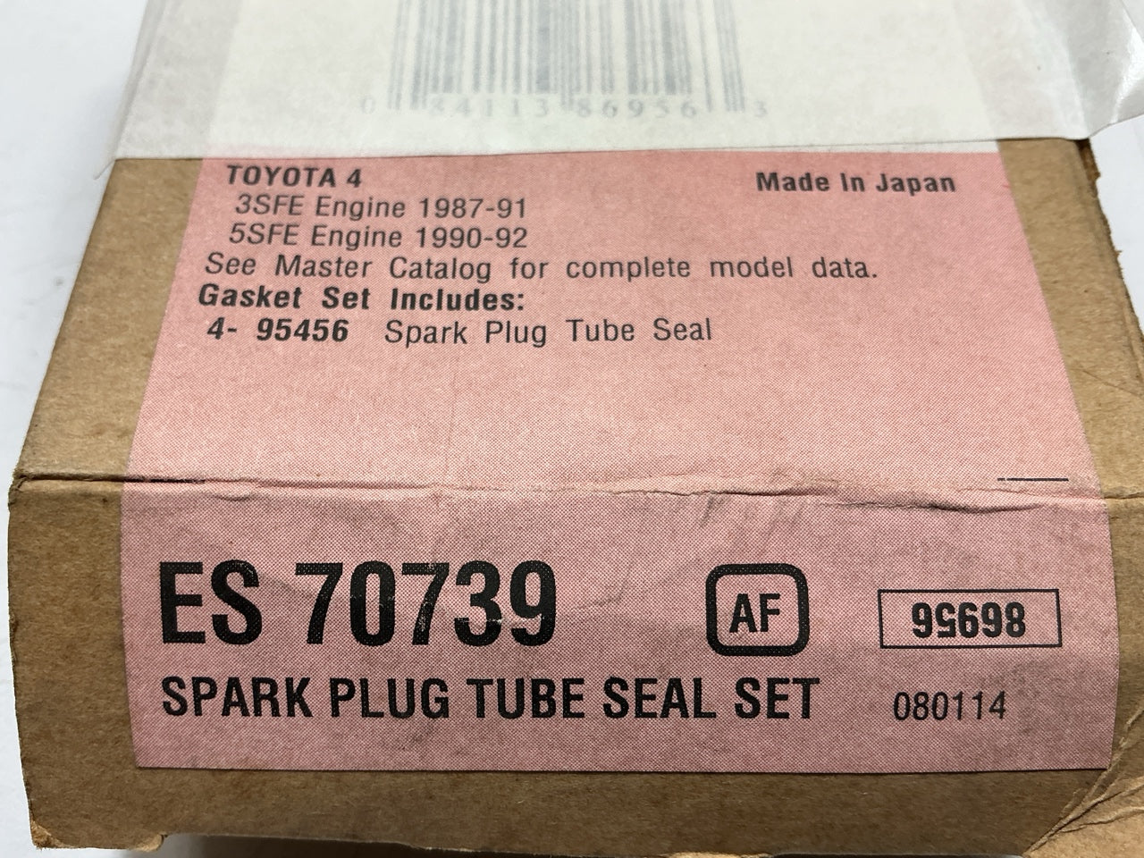 Fel-pro Valve Cover Gasket + Spark Plug Tube Seal Set 1987-2001 Toyota 3SFE 2.0L
