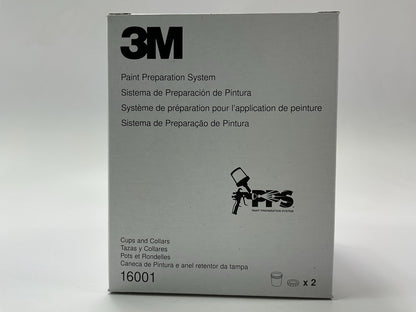 10 PACK - 3M 16001 PPS Mixing Cups And Collars, Regular (Standard) 650ml (22oz)