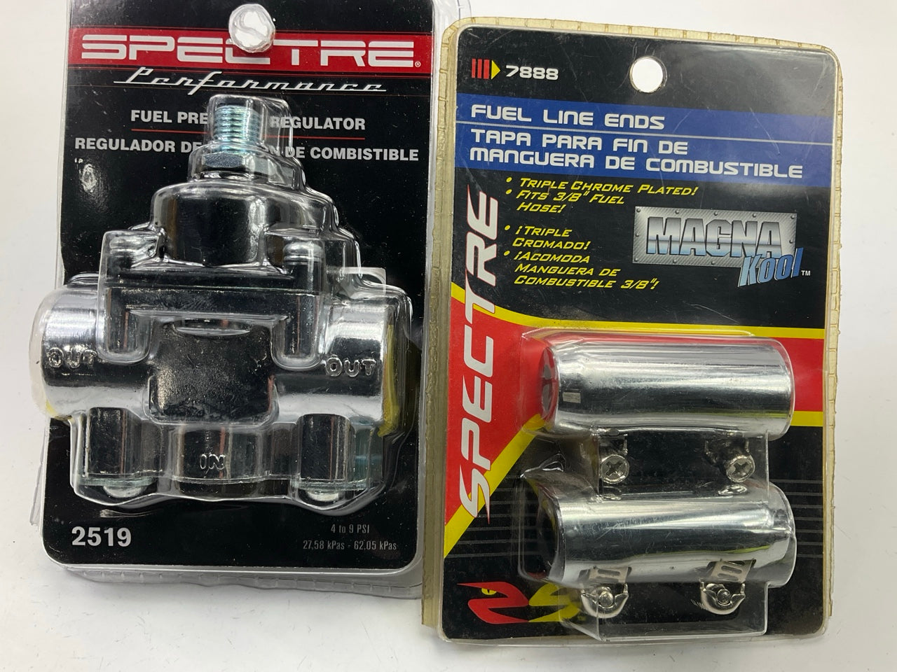 Spectre 3/8'' Performance Fuel Pressure Regulator Kit With 25' Hose & Clamps