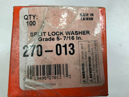 1,000 Pcs - Dorman 270-013 Split Lock Washers, Grade 5,  7/16'', 10 Boxes Of 100