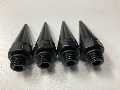 (20) White Knight 619144 Wheel Lug Nuts 1/2''-20 RH + Spike End Caps (Included)