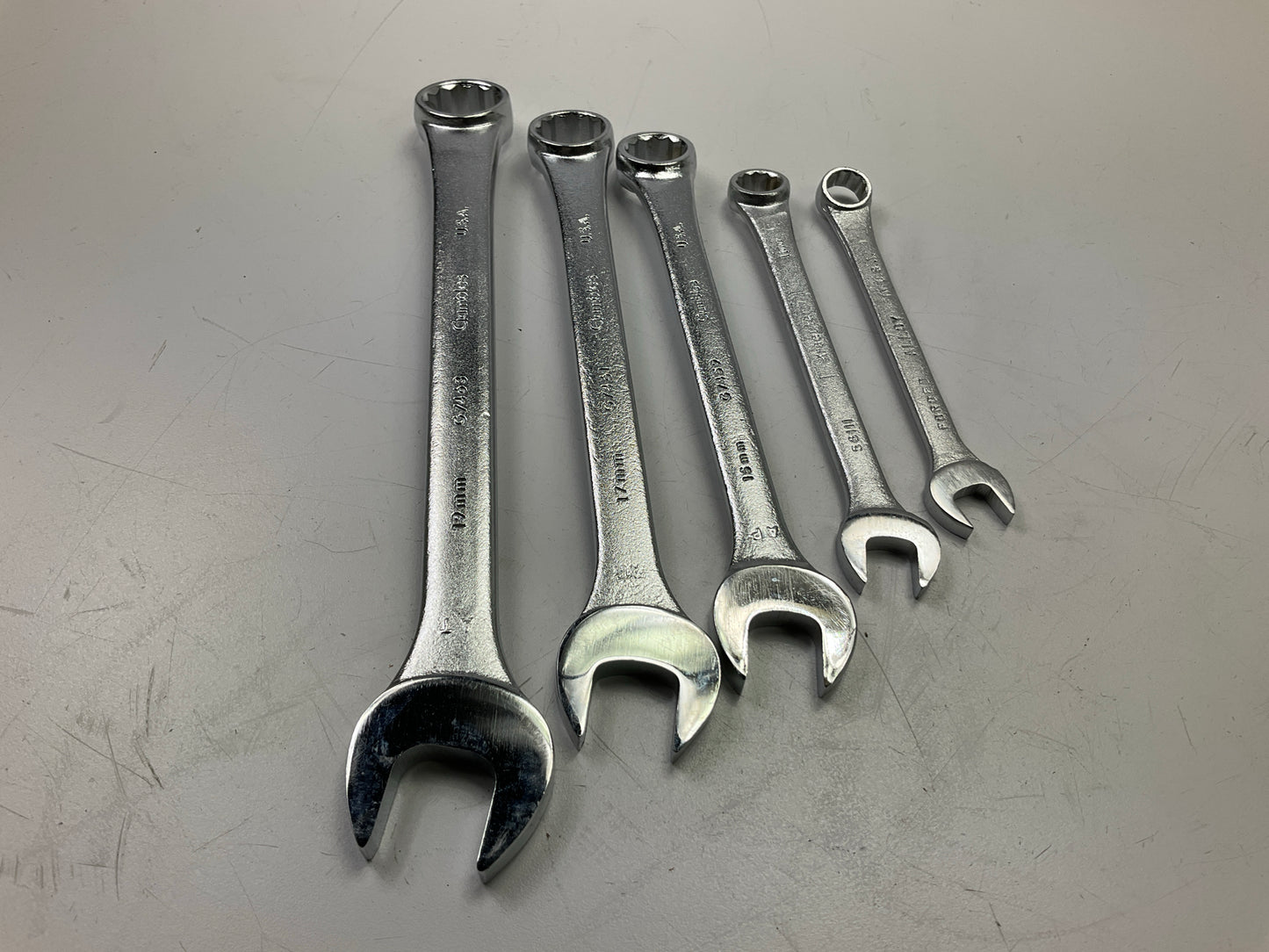 Kraeuter USA 11 Pcs Metric Combination Wrench Set + 14 Piece Metric 3/8'' Sockets